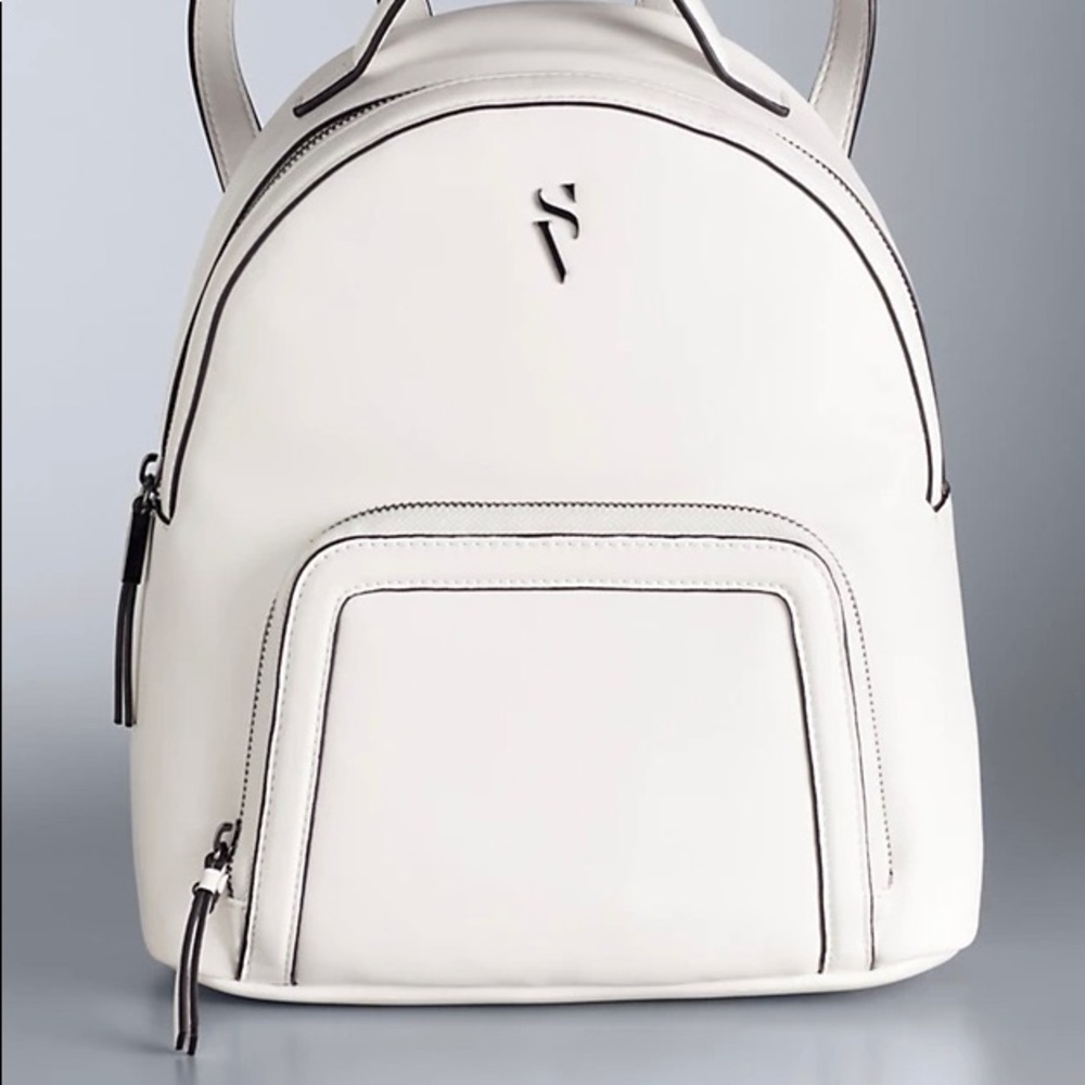 Simply Vera Vera Wang Sorrento Backpack in Brilliant White